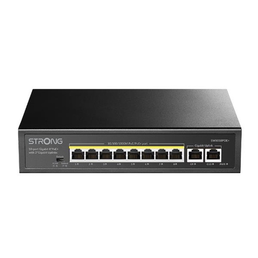 [SW8010POEP] SWITCH POE 8 PORTE GIGABIT