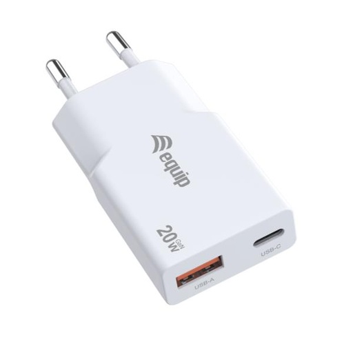 [245522] 2-PORT 20W GAN SLIM USB PD USB-C X1