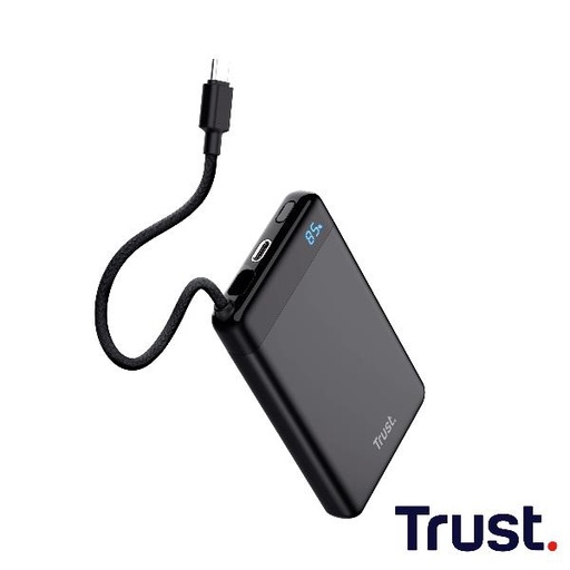 [25880] FIERA 10.000 POWERBANK FIXED CABLE