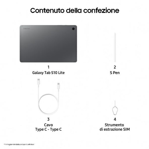 [SM-X400NZAREEE] GALAXY TAB S10 LITE WIFI 128GB EE