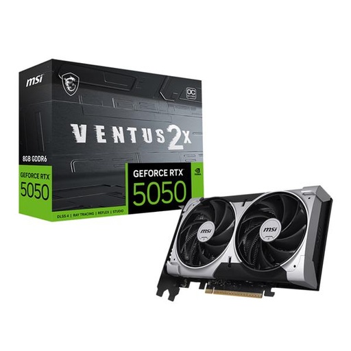 [RTX5050V2X08G] GEFORCE RTX 5050 8G VENTUS 2X OC