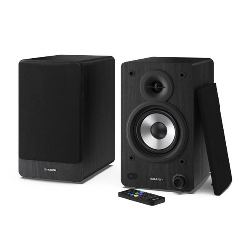 [CP-SS30BK] ALTOPARLANTI DA SCAFFALE NERO
