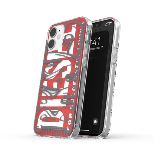 [42566_DSL] DIESEL CLEARAOP IPHONE12 MINI RD