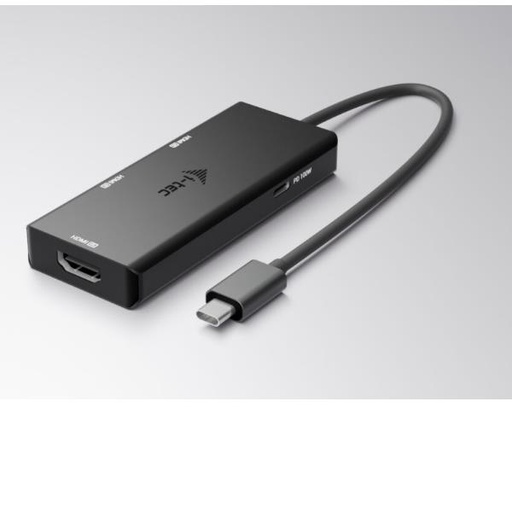 [C313X4KHDMIPD] USB-C TRIPLE 4K HDMI VIDEO ADPT. PD