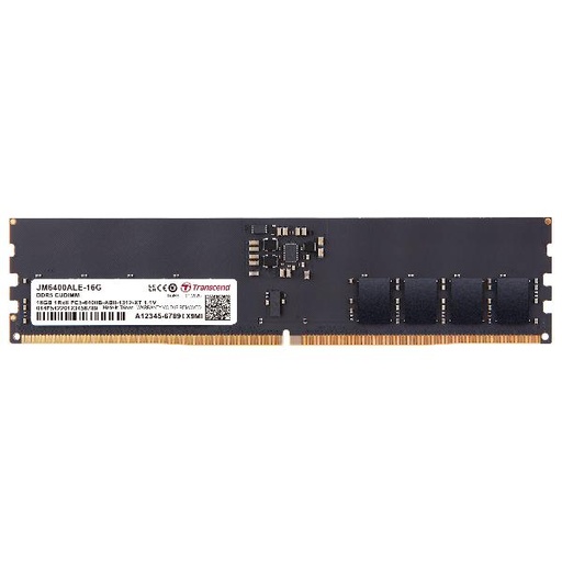[JM6400ALE-16G] 16GB JM DDR5 6400 CUDIMM CL52 1.1V
