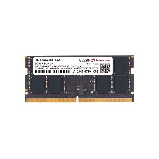 [JM6400ASE-16G] 16GB JM DDR5 6400 CSODIMM CL52 1.1V