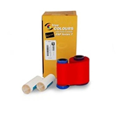 [800077-712EM] RIBBON CARD RED ZXP 7