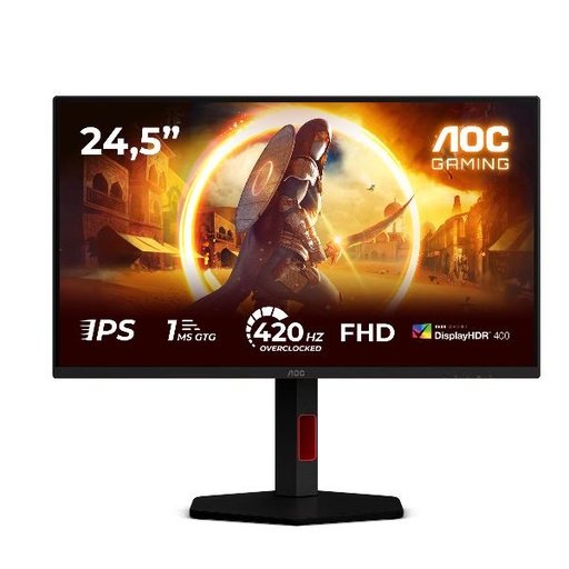 [25G4KUR] MONITOR 24,5 FAST IPS REG ALT