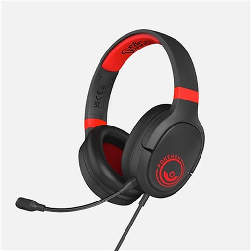 [PK0879] POKEMON BLACKRED GAMING HEADPHONE