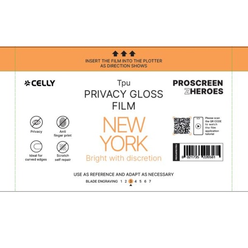 [PROFILMPRO5PRIV] 5 PZ PROFILM PRIVACY NEW YORK