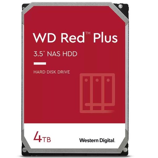 [WD40EFZZ] WD RED PLUS 4TB 128MB CACHE