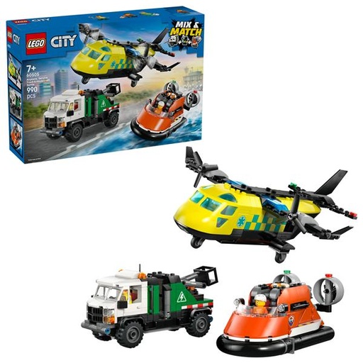[60505A] REMIX AEREO, CAMION E HOVERCRAFT
