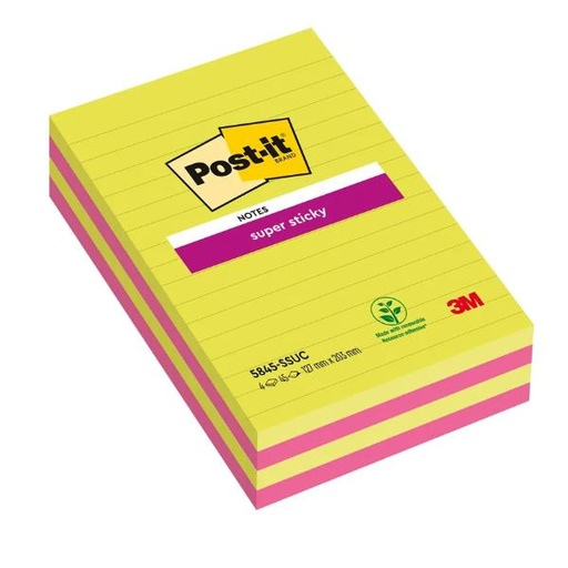 [7100235841] CF3 POST-IT SK/ASS RIGHE/127X203