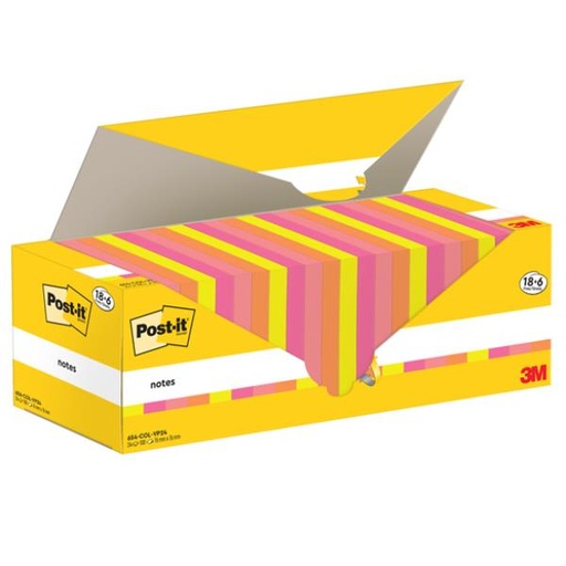 [7100317837] CF18+6 POST-IT/ASST/76X76/100 FF