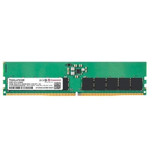 [TS2GLA72V6E] 16GB DDR5 5600 ECC-DIMM 1RX8 1.1V