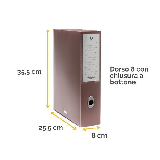 [100102111] SCATOLA PROGETTO HOLOS D8 MARRONE