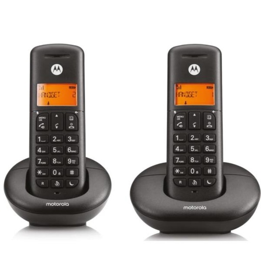 [107E202] CORDLESS E202 DUO NERO