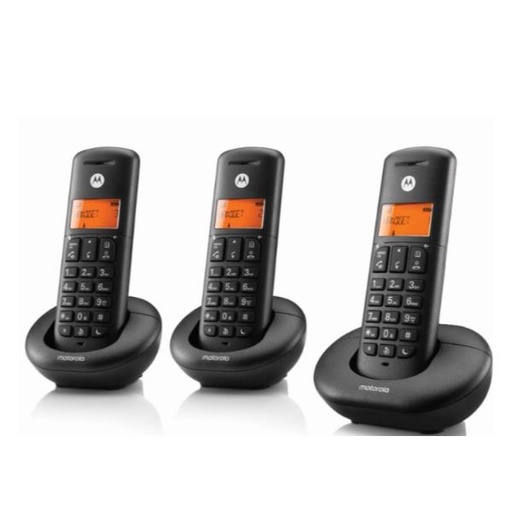 [107E203] CORDLESS E203 TRIO NERO