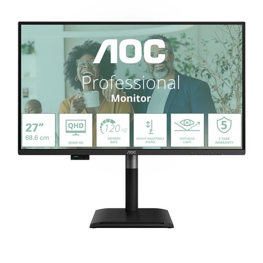 [Q27P4CV] 27 MONITOR IPS 120HZ REG ALT