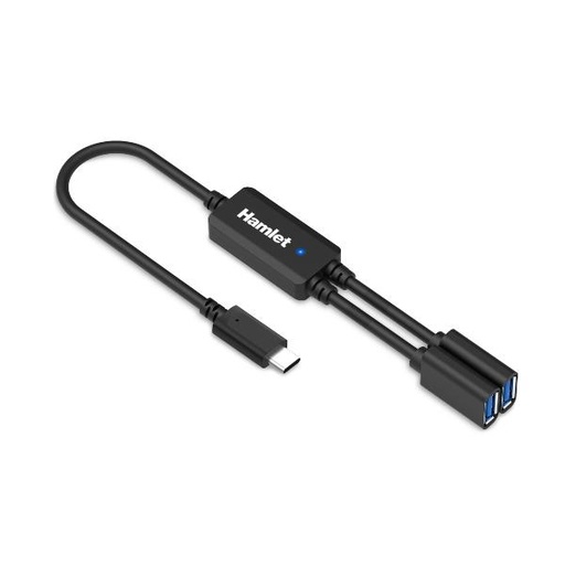 [XHUB-02UC-5GY] HUB USB-C 3.1 CON 2 PORTE USB-A 3.0