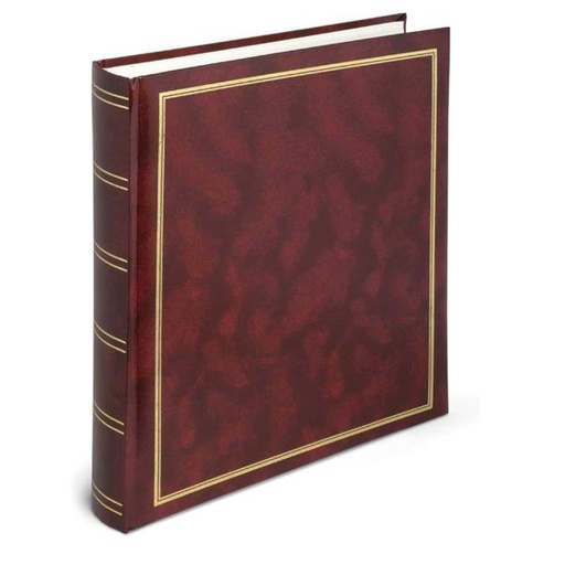 [0379-R] ALBUM FOTO 30FOGLI 30X33CM ROSSO