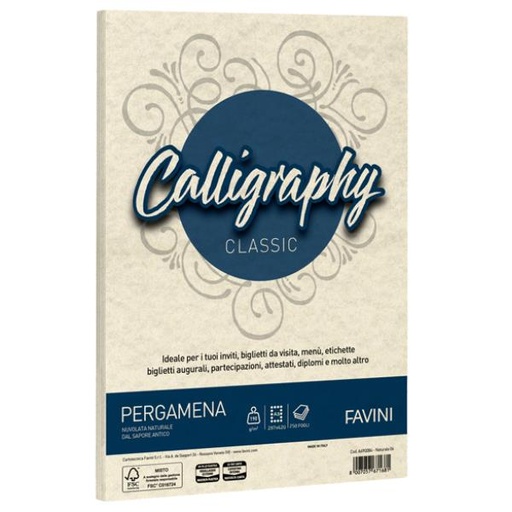 [A69Q253] CF250 CALLIGRAPHY PERGAMENA A3