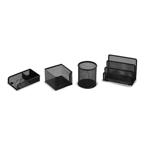[1424-N] CF4 ACCESSORI RETE METALLICA NERO