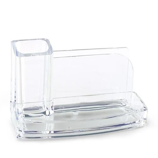 [1685] DESK ORGANIZER ACRILICO TRASPARENTE
