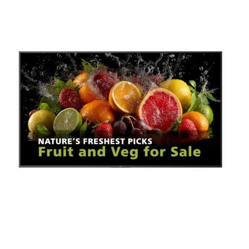 [98BDL5050D] 98 MONITOR UHD 24/7 600 NITS