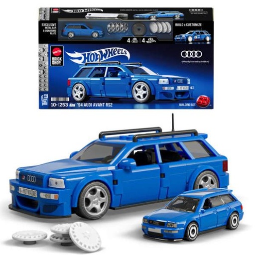 [JGR28] MATTEL BRICK SHOP HW AUDI RS2