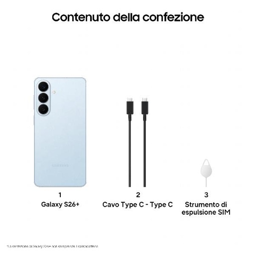 [SM-S947BLBDEUE] GALAXY S26+ 12+256GB SKYBLUE