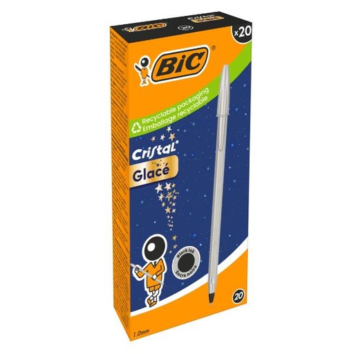 [302533] CF20 SFERA BIC CRISTAL GLANCE NERO