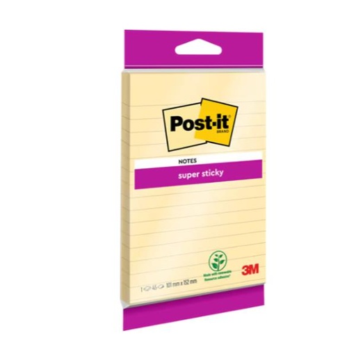 [7100172229] POST-IT S-STICKY 102X152MM- BLISTER