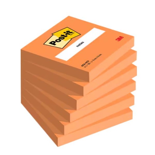 [7100172735] CF6 POST-IT®76X76MM ARANCIO