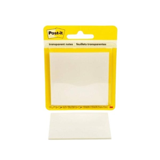 [7100241321] POST-IT® TRASPARENTI 73X73MM