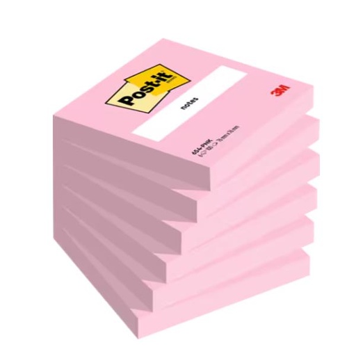 [7100296463] CF6 POST-IT® 76X76MM ROSA