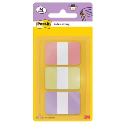 [7100396511] POST-IT®INDEX STRONG ASS 25,4X38,1