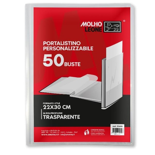 [22650] CF12 PORTALIST.PERSON.TRASPAR.50B