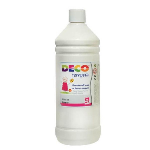 [08808/01] TEMPERA FLACONE 1000ML BIANCO