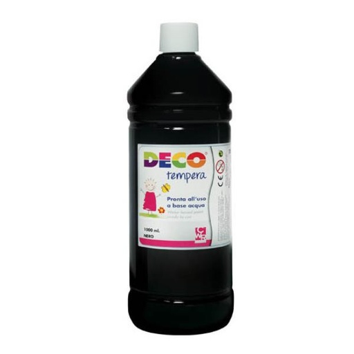 [08808/02] TEMPERA FLACONE 1000ML NERO
