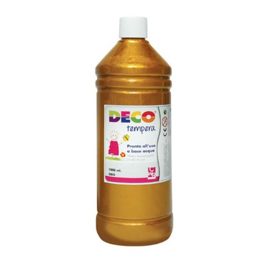 [08808/40] TEMPERA FLACONE 1000ML ORO