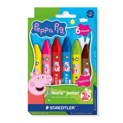 [224C6-L1] CF6 PASTELLI A CERA PEPPA PIG