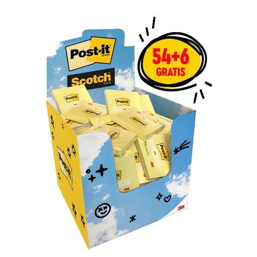 [7100410434] ESP60 POST-IT 76X76 CANARY