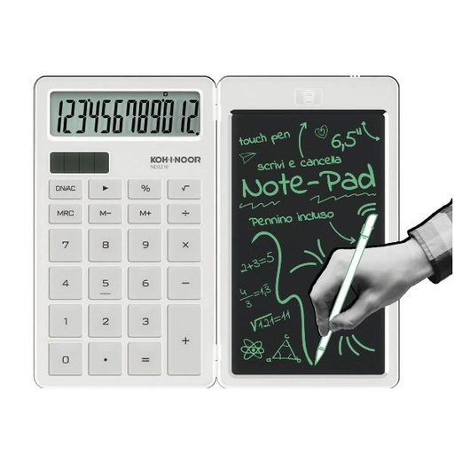 [NDS2101] CALCOLATRICE 12 DIGIT CON LCD