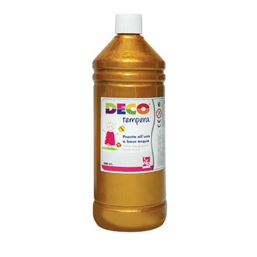 [PF550/40] TEMPERA FLACONE 500ML ORO