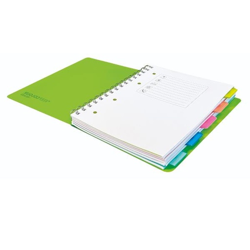 [0242FLU0000] QUADERNO SPIRALATO DIVISORI A5 1R