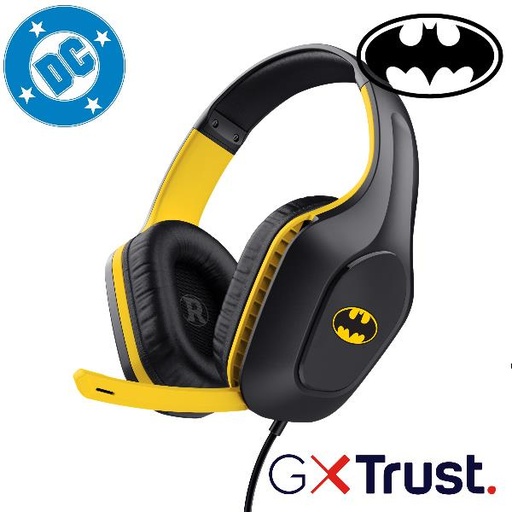 [25783] GXT415BM ZIROX HEADSET BATMAN