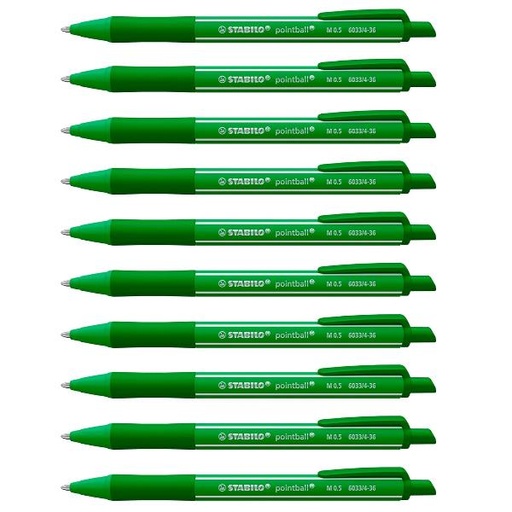 [6033/4-36] CF10 POINTBALL COLORFUL VERDE