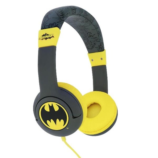 [DC0764] BATMAN BAT SIGNAL KIDS HEADPHONES