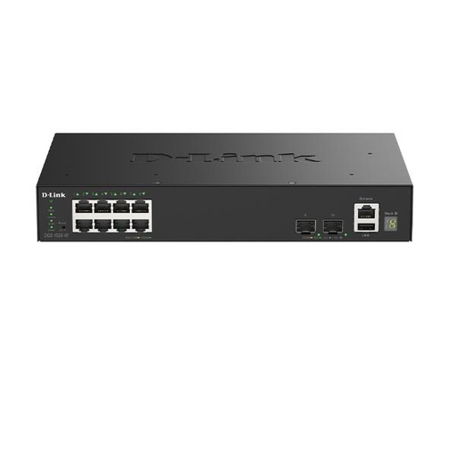 [DGS-1530-10] 8 PORTS GE + 2 PORTS 10G SFP+